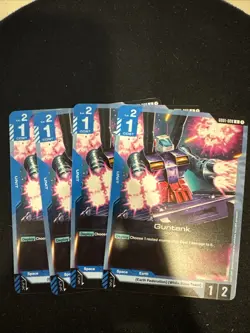 4x Guntank - GD01-008 NM - Gundam TCG Card Game - Image 1