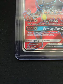 Incineroar GX SM38 Black Star Promo Full Art Pokemon Card LP Condition - Image 3