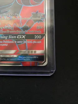 Incineroar GX SM38 Black Star Promo Full Art Pokemon Card LP Condition - Image 4
