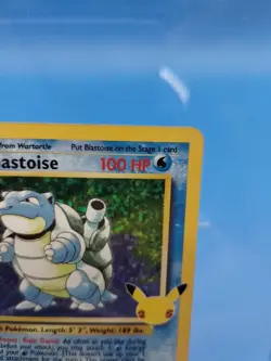Pokemon TCG Blastoise Holo Rare Card 2/102 Celebrations Classic Collection - Image 2