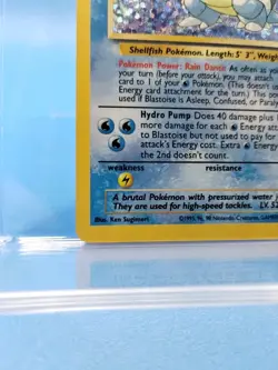 Pokemon TCG Blastoise Holo Rare Card 2/102 Celebrations Classic Collection - Image 4