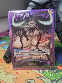 One Piece Card Game Promo Kaido ST04-001 Premium Card Leader Collection - Image 1