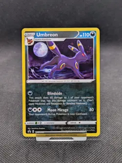 Pokemon Card Umbreon SWSH129 Black Star Promo Holo NM - Image 1