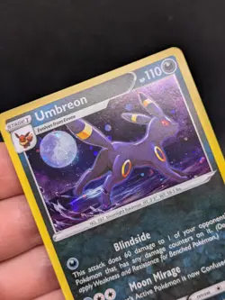 Pokemon Card Umbreon SWSH129 Black Star Promo Holo NM - Image 2