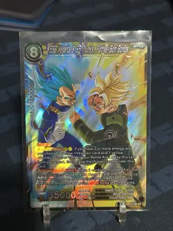 SSB Vegeta & SS Trunks, Father-Son Bonds SR Foil Dragon Ball Super Card Game NM - Image 1