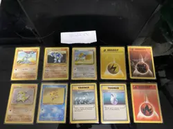 Pokemon TGC Base Set WOTC 1999 Bundle 1 10 Cards LP Or Better - Image 1