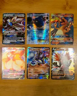 Lot of 6 Ultra Rare Foil Pokemon TCG Cards - Image 1