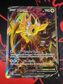 Jolteon V SWSH183 SWSH: Sword & Shield Promo Cards Holo - Image 1