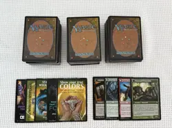 Magic The Gathering Lot Of 317 Cards Deckmaster Mixed Years Not Searched - Image 1