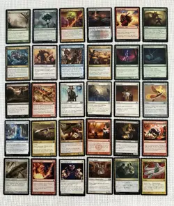 Magic The Gathering Lot Of 317 Cards Deckmaster Mixed Years Not Searched - Image 4