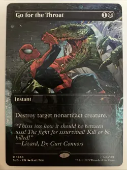 Go for the Throat Marvel's Spider-Man: Villainous Plot Regular Secret Lair 1986 - Image 1