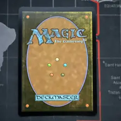 L 0370 Mountain GALAXY FOIL BORDERLESS Full Art Land Edge of Eternities MTG EOE - Image 3