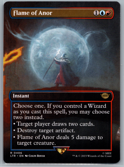 Flame of Anor - Borderless Light Play MTG Magic - Kid Icarus - Image 1
