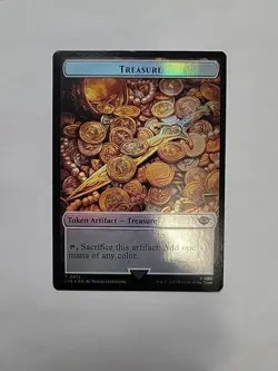 MTG - Treasure / Food Token Foil LTR #0012 - Image 1