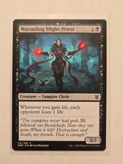 Marauding Blight-Priest - Zendikar Rising - LP - Common - Creature - MTG - Image 1