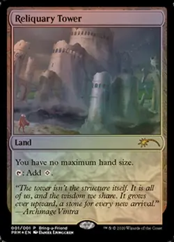 Reliquary Tower - Foil - Bring-a-Friend Promo NM, English MTG Unique & Misc Prom - Image 1