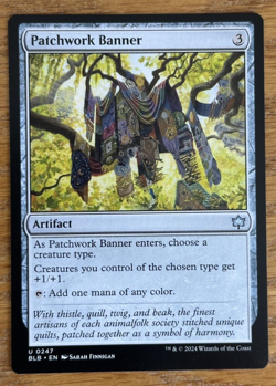 MTG Bloomburrow, Patchwork Banner - Image 1