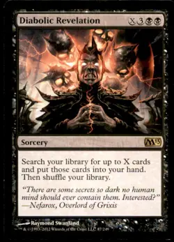 MTG Diabolic Revelation LP Light Play Magic 2013 [4035] - Image 1