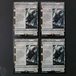 (4x) Final Fantasy Universes Beyond MTG: R 0121: Summon: Primal Odin: Rare (NM) - Image 1