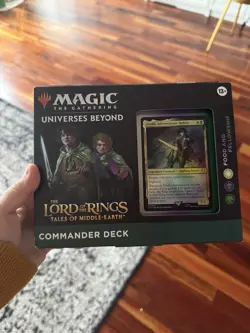 Magic The Gathering LOTR Tales of Middle-Earth Food and Fellowship Commander - Image 1