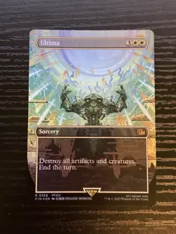 Ultima (Borderless FOIL) - Final Fantasy Magic The Gathering - Image 1