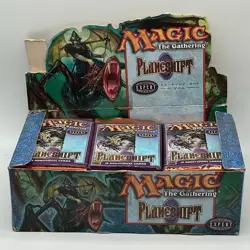 MTG Planeshift Sealed Booster Pack from Box - Magic - Factory Sealed Rare! - Image 1