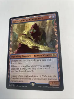 1x Baral, Chief Of Compliance Mtg Duskmourn House of Horrors NM - Image 1