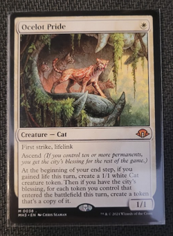 MTG - 1x Ocelot Pride - MH3 - Mythic - Regular - Image 1