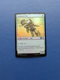 MTG Palladium Myr: Core Set 2021 FOIL #234 - EX-MT - Image 1