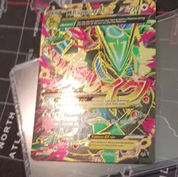 Pokemon M Rayquaza EX 105/108 Full Art Ultra Rare Mega Card 220HP English - Image 3