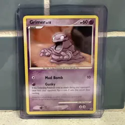 Pokemon TCG - Grimer - Secret Wonders #88/132 - Non Holo Card 2007 - BUY IT NOW! - Image 2