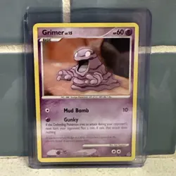 Pokemon TCG - Grimer - Secret Wonders #88/132 - Non Holo Card 2007 - BUY IT NOW! - Image 3