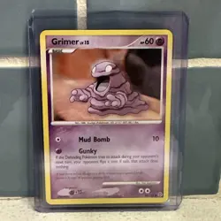 Pokemon TCG - Grimer - Secret Wonders #88/132 - Non Holo Card 2007 - BUY IT NOW! - Image 4