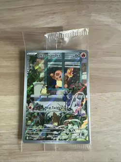 Pokemon TCG Charmander Obsidian Flames Promo #044 Scarlet and Violet Sealed - Image 1