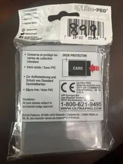 Pokemon TCG Ultra Pro 65 Deck Protector Sleeves - Image 2