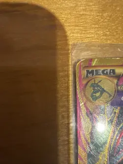 2015 Pokemon XY Ancient Origins M Mega Rayquaza EX 98/98 Full Art Holo Rare LP - Image 2