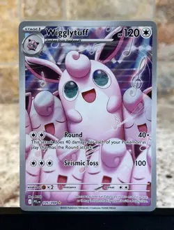 Pokemon TCG Wigglytuff Illustration Rare FA Holo [Phantasmal Flames 105/094] NIM - Image 2