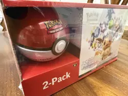 Pokemon TCG Prismatic Evolutions ETB Sam’s Club Poke Ball - SEALED (Wrap Tear) - Image 2