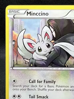Pokemon TCG Legendary Treasures Minccino Non Holo Common 104/113 NM - Image 2