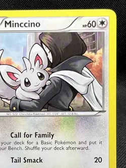 Pokemon TCG Legendary Treasures Minccino Non Holo Common 104/113 NM - Image 3