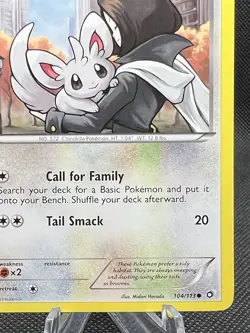 Pokemon TCG Legendary Treasures Minccino Non Holo Common 104/113 NM - Image 4
