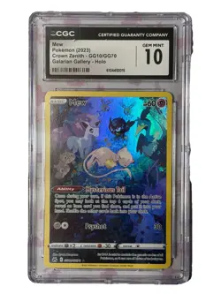 Mew GG10/GG70 CGC 10 Galarian Gallery Pokemon Crown Zenith 2023 TCG - Image 1