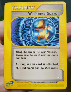 Trainer Weakness Guard #141/147 Aquapolis (Bubble Pokemon) - Image 1
