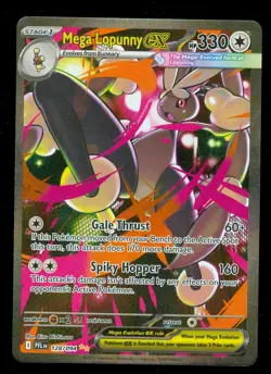 Pokemon MEGA LOPUNNY EX 128/094 Phantasmal Flames SPECIAL ILLUSTRATION RARE - Image 1