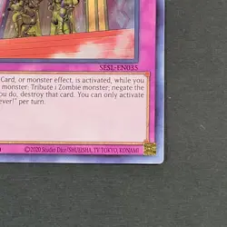 Yugioh TCG - Golden Land Forever - SESL-EN035 - NM/LP - 1st - Super Rare - 2020 - Image 4