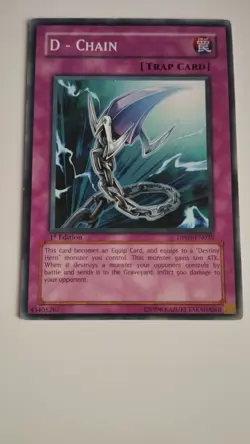 Yu Gi Oh - D - Chain - DP05-EN028 - Common - 1st Edition - Lightly Played - Image 1