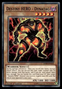 Destiny HERO - Dynatag LEHD-ENA10 Legendary Hero Decks - Image 1