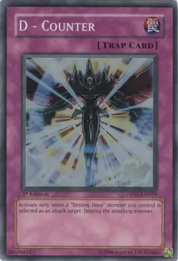 YU-GI-OH, D - COUNTER, SR, DP05-EN029, 1. Edition, TOP - Image 1