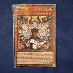 Yu-Gi-Oh Blazing Cartesia, the Virtuous Alt Art Quarter Century RA04-EN041 NM - Image 1