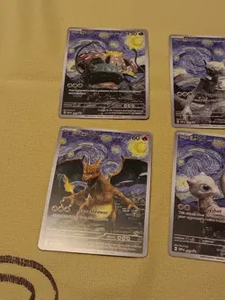 6 Starry Night Pokemon x Van Gogh Promo Card - NM - Image 3